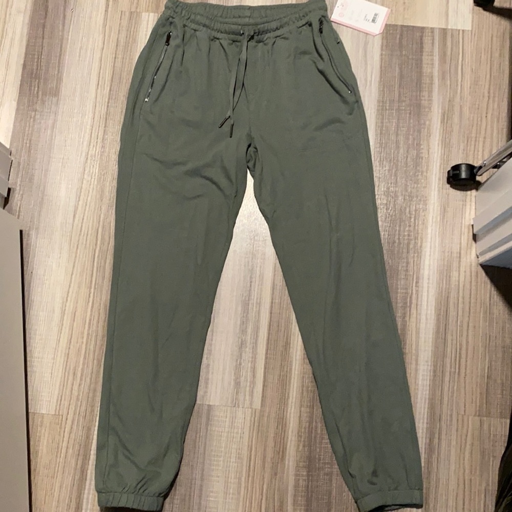 Sage green joggers